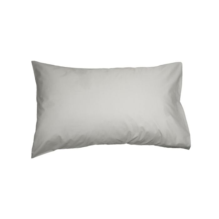 Ardor 300TC Cotton 48x74cm Pillowcase Twin Pack Silver