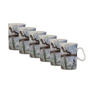 6x Ashdene Aus Small Birds Drinking Mug Cup Wagtail Animal Photography