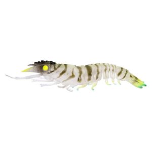 Nomad Design Live Ops Sumo Shrimp UnRigged 5" Soft Plastic Fishing Lure Hyper Tiger
