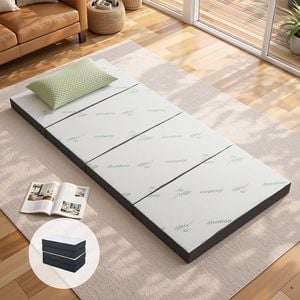 Giselle Folding Mattress Bamboo Foam Sofa Bed 10cm