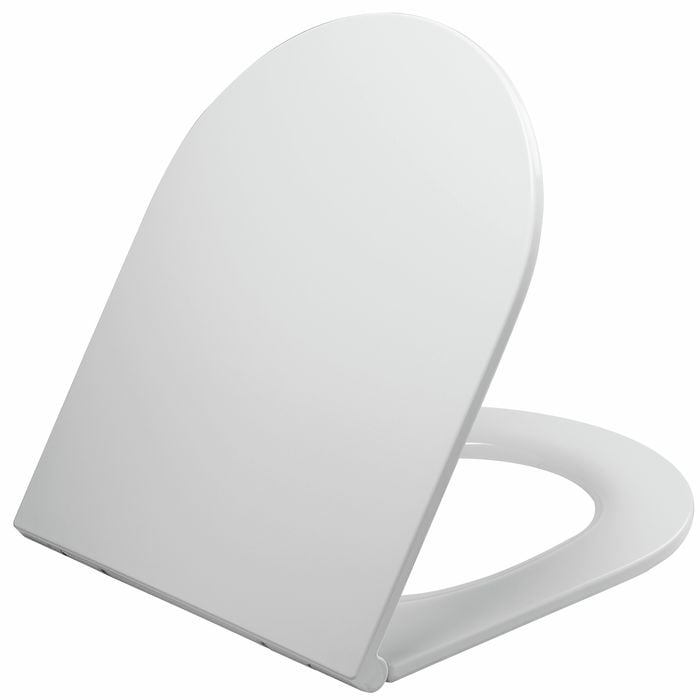 Mondella White Signature Ultra Slim Toilet Seat