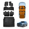 Floor Mats Boot Liner Set For Jaecoo J7 Lower Boot Level 2024-onwards All Weather Heavy Duty Trunk Cargo Kick Back Seat