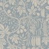 Wallpaper Trader Fig Garden Wallpaper Roll 10.05m X 53cm, Light Blue