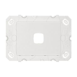 HPM ARTEOR 1 Gang Wall Switch - Grid Only - White