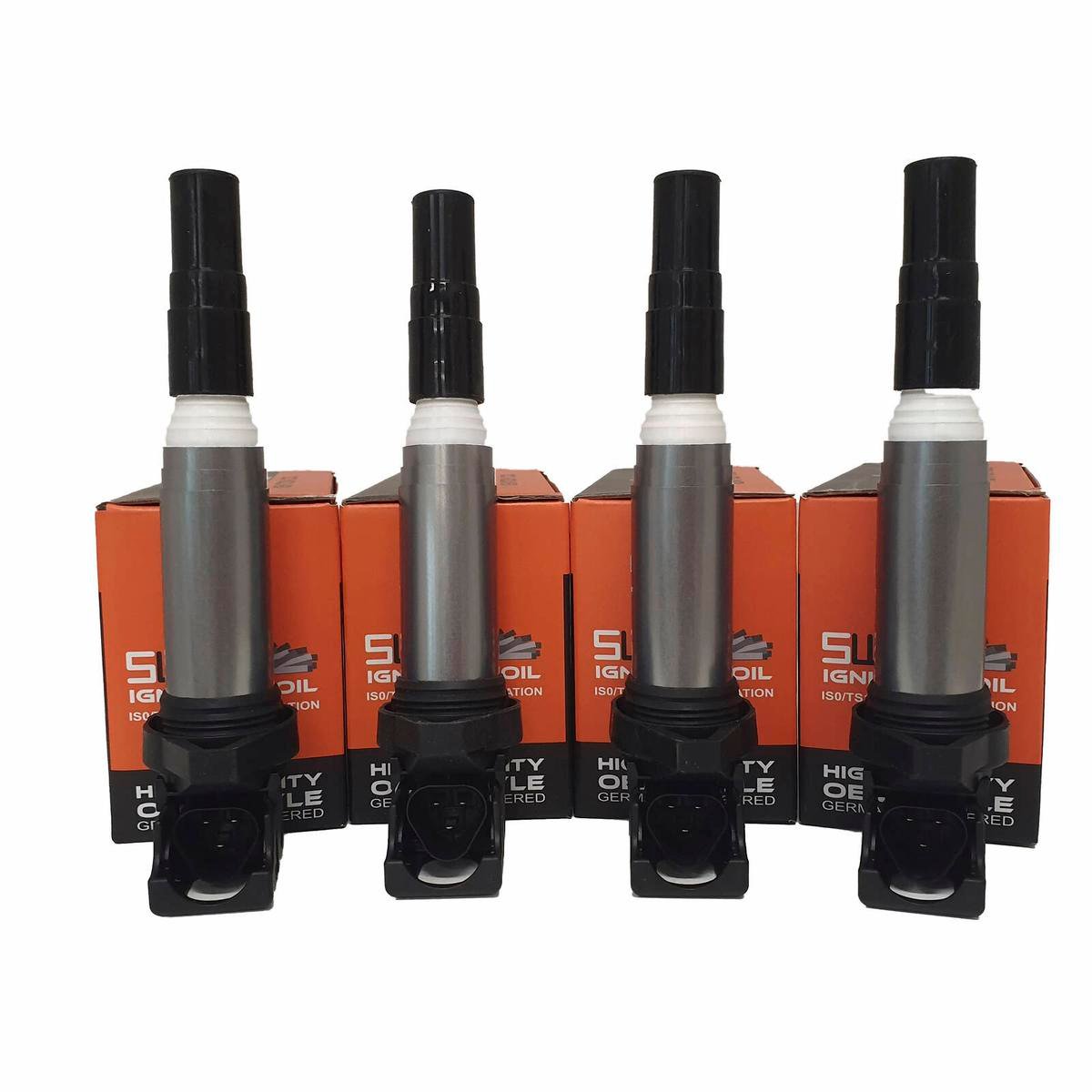 4-Pack SWAN Ignition Coil for BMW 1 Series F20 & 3 Series F30 (1.6L ...