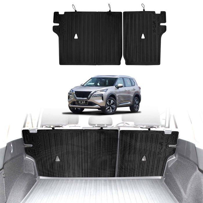 Kick Mats for Nissan X-Trail Xtrail T33 5 Seats 2022-Onwards without 2nd Row Cup Holder