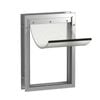 Hakuna Pets Large Silver Deluxe Aluminium Pet Door