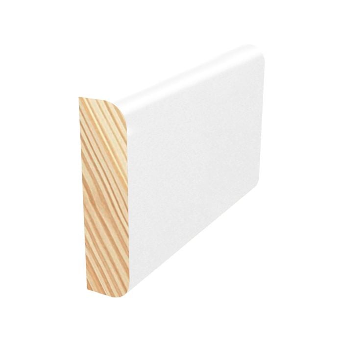 Porta 31 x 8mm 2.7m Primed FJ Pine Edging Round