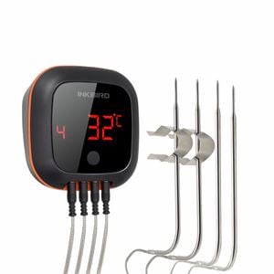 Inkbird 4 Probe Smart Wireless BBQ Thermometer IBT-4XS
