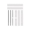 Kaboodle 600mm Coconut Milk Tall Oven Tower Pack