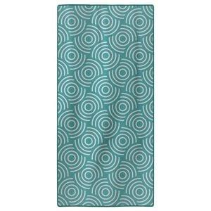 Mirage Sand Free Microfibre Beach Towel 420gsm 160 x 80cm Aqua