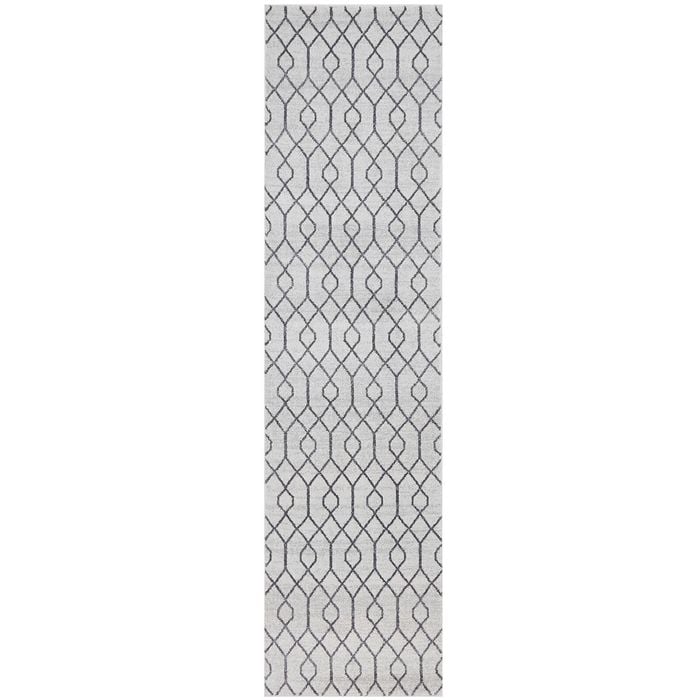 The Rug Connection Harley Hailey Runner Off White 400x80cm - Large Runner Pet Friendly Indoor Rug