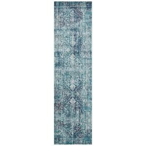 Sense 253 Blue 400X80Cm Rug