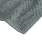 Algodon Portland 100% Cotton Bathroom Hand Towel Green 40x70cm