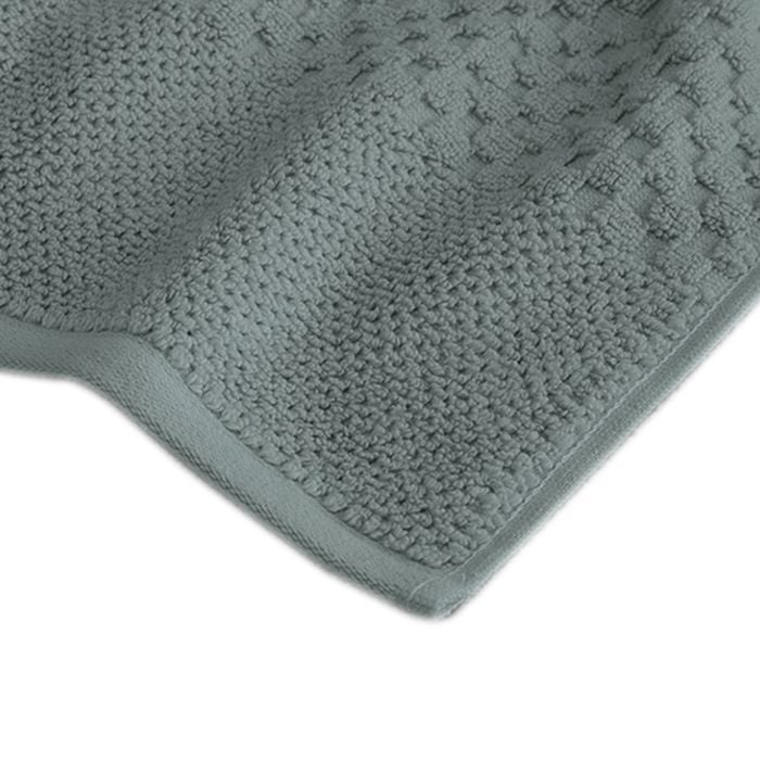 Algodon Portland 100% Cotton Bathroom Hand Towel Green 40x70cm