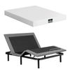 Artiss Queen Size Adjustable Bed Frame With Giselle Cooling Gel-infused Mattress