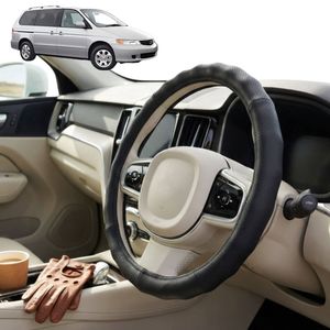 Australian Goose Steering Wheel Cover for Honda Odyssey 2004 - 2008 Circle Black