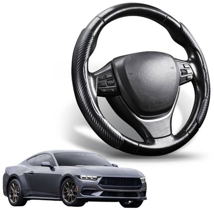Segmented Steering Wheel Cover for Ford Mustang 2024 - Current (S650)