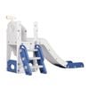 Ufurniture 6 in 1 Toddler Slide L Shaped Kids Slide Indoor Outdoor Playground Playset Blue