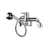 Quoss Chrome Reno Transformer Freedom Single Flick Mixer With 1/2" Male Fittings
