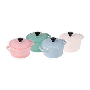Chasseur Macaron Mini Cocotte 10cm Set of 4