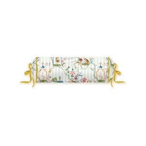 Pip Studio 22cm x 70 cm White Singerie White Roll Cushion 22x70cm