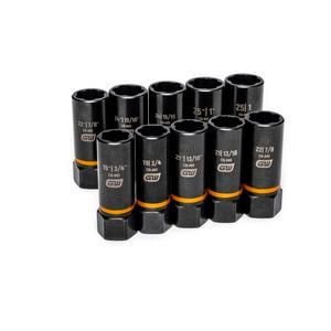GEARWRENCH 10 Pc. 1/2" Drive Bolt Biter Deep Extraction Socket Set
