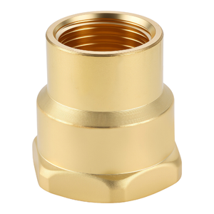 Kinetic - 20mm x 15mm Brass Threaded Socket Hex Reducer Female LF