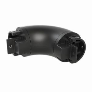 Promenaid 90° Handrail Bend - Satin Black