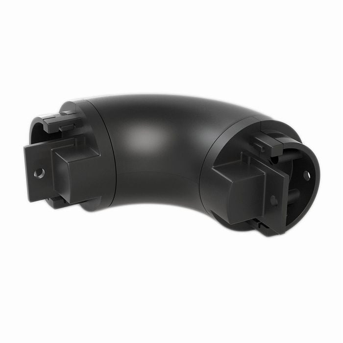 Promenaid 90° Handrail Bend - Satin Black