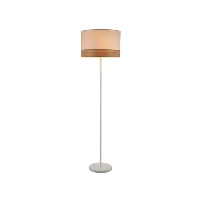 CLA Lighting TAMBURA Round Shape Floor Lamp - White