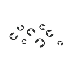 Pinnacle Black Assorted E Clips - 16 Pack