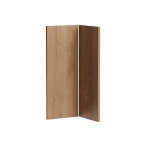 Kaboodle Cajun Oak Modern Corner Wall Cabinet Doors - 2 Pack