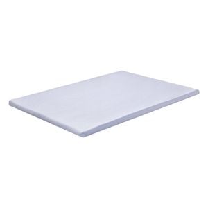 Giselle 5cm Natural Latex Mattress Topper, 7-zone Cooling Pad Double