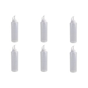 6PK Appetito Plastic Squeeze Bottle 475ml Home Kitchen Cooking