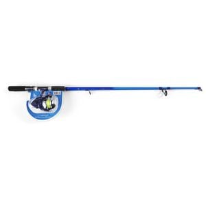 Forceten 6ft Blue Fishing Rod & Reel Combo