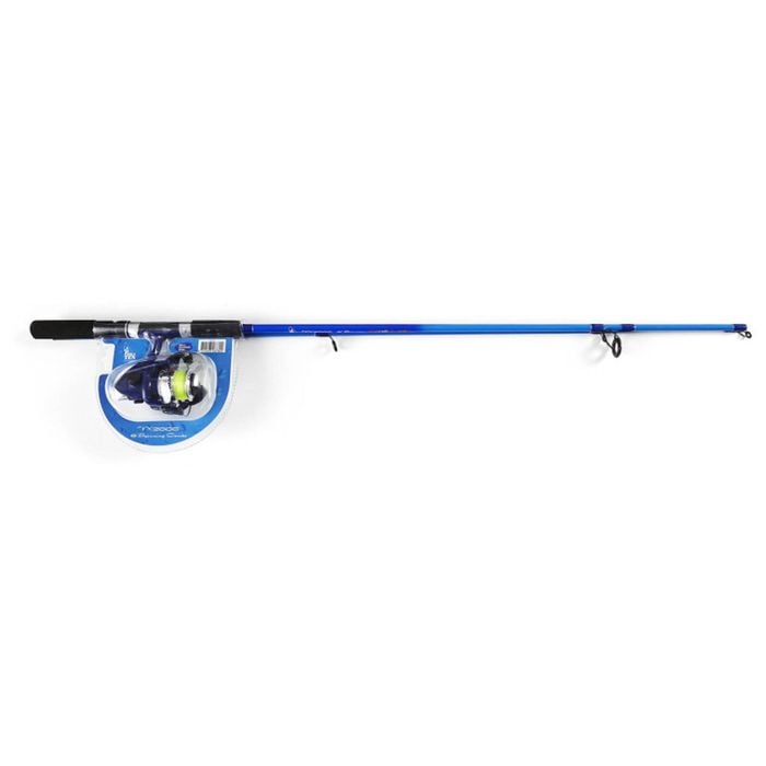 Forceten 6ft Blue Fishing Rod & Reel Combo