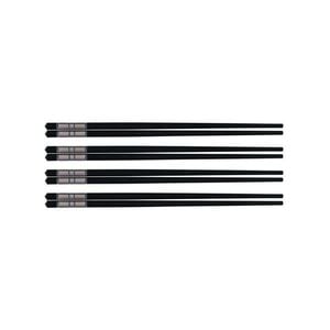 Avanti Traditional Chopsticks 4 Pairs - Silver