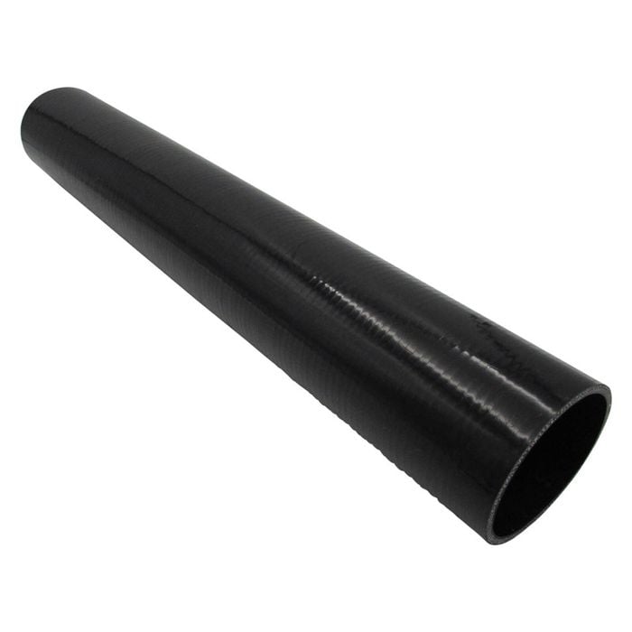 GASO Straight 600mm 3.5" (89mm) Silicone Hose Black