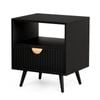 ALFORDSON Bedside Table Black
