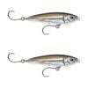 2x Rapala 7cm Saltwater X Rap SubWalk Walk the Dog Bait Fish Lures - Mangrove
