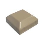 Australian Handyman Supplies 65 x 65mm Paperbark Steel Fence Post Cap