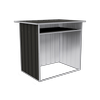 Absco Sheds 1.22 x 0.87 x 1.15m Monument Wood Store Cover