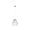 CLA Lighting SPIAGGIA Dome/Cone (Wavy Edge) Pendant Light - Cone/White