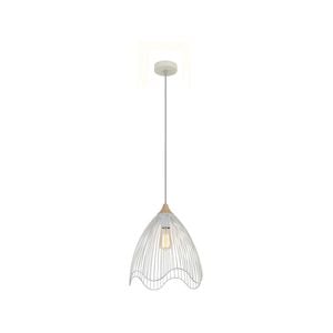 CLA Lighting SPIAGGIA Dome/Cone (Wavy Edge) Pendant Light - Cone/White