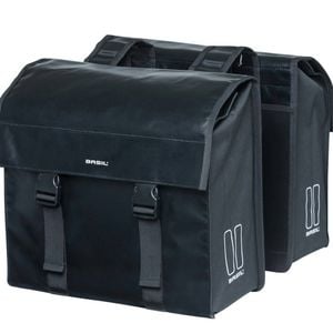 Basil Urban Load Double Bicycle Bag Black 48-53l Black