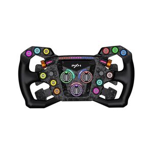 PXN GT ONE Racing Steering Wheel Carbon Fibre Black Suede Grip