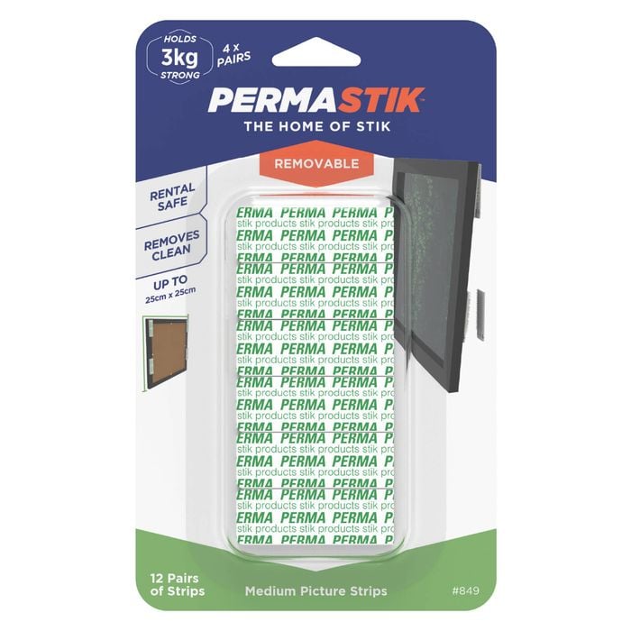 Permastik Medium Picture Strips - 12 Pairs