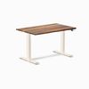 Desky Dual Hardwood Sit Stand Desk Wheat Frame 120cm - Pheasantwood