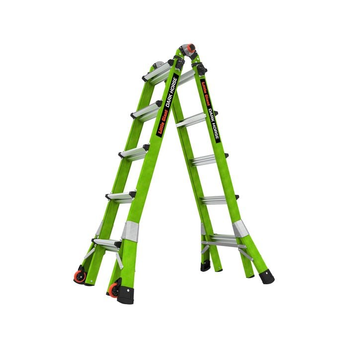 Little Giant 150kg 5-9 Step Multi Purpose Fibreglass Dark Horse 2.0 Ladder